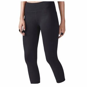 Fabletics Lima Capris Leggings ,Soft ,Black ,Size S